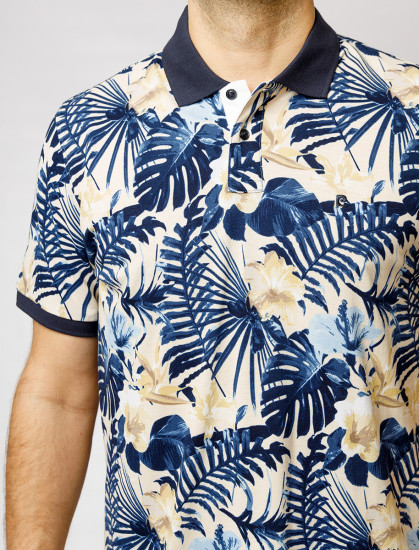 Мужское поло короткий рукав PIERRE CARDIN C5 20974.2075/6227