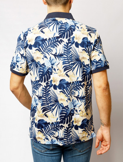 Мужское поло короткий рукав PIERRE CARDIN C5 20974.2075/6227