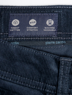 Мужские брюки вельвет 5 карманов PIERRE CARDIN C3 34540.3009/6323