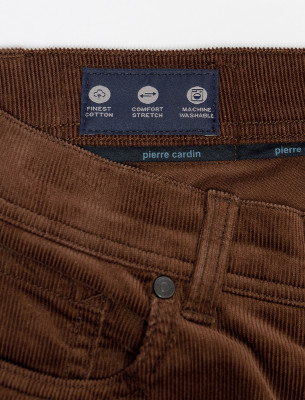 Мужские брюки вельвет 5 карманов PIERRE CARDIN C3 34540.3009/8310