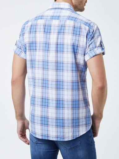 Мужская рубашка Pierre Cardin короткий рукав 53912/000/26730/9001