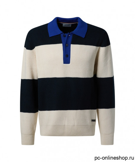 Мужское поло длинный рукав PIERRE CARDIN C5 51434.5107/6325