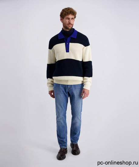Мужское поло длинный рукав PIERRE CARDIN C5 51434.5107/6325