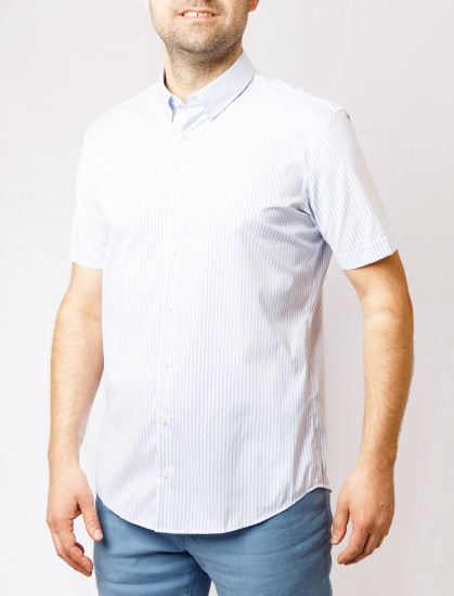 Мужская рубашка Pierre Cardin короткий рукав 03621/000/27433/9001