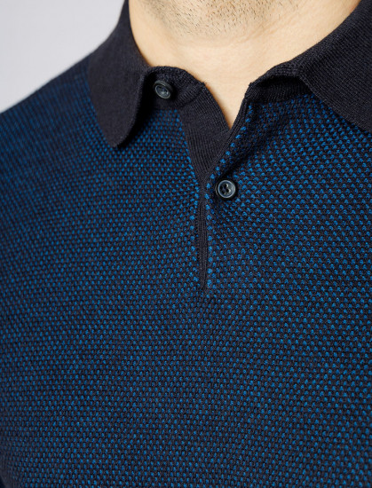 Мужское поло длинный рукав Pierre Cardin C5 50164.5027/6000