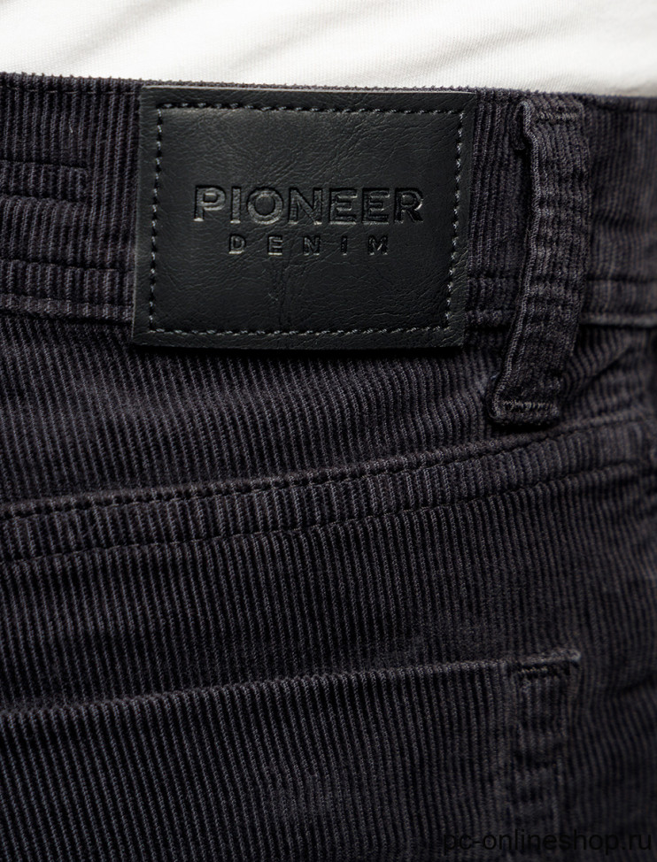 Мужские брюки вельвет 5 карманов PIONEER P0 16701.9002/9000