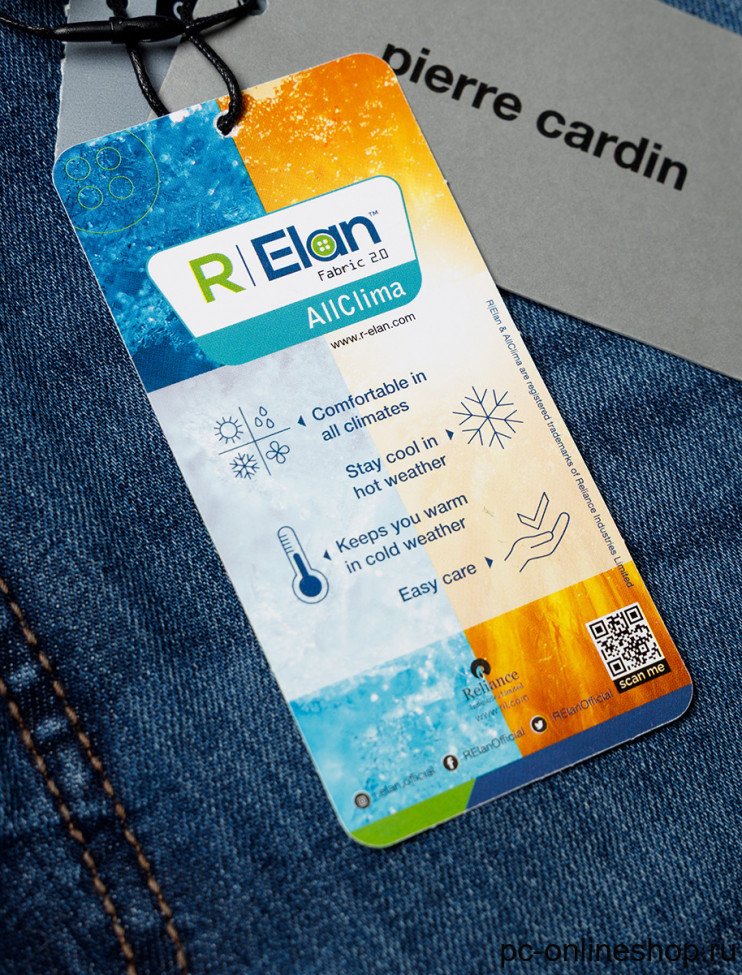 Мужские джинсы 5 карманов PIERRE CARDIN C7 34510.8105/6827 13 643 руб.  13 643 руб. 