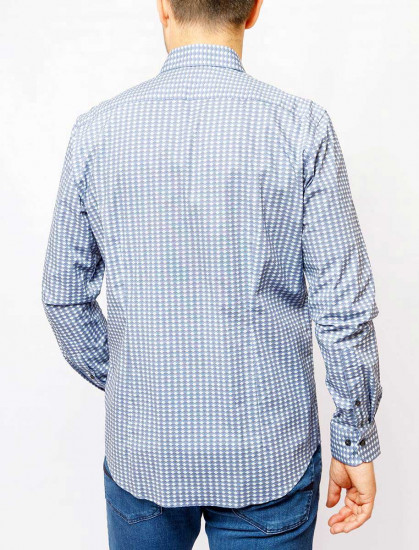 Мужская рубашка длинный рукав  PIERRE CARDIN C6 11405.0061/6312