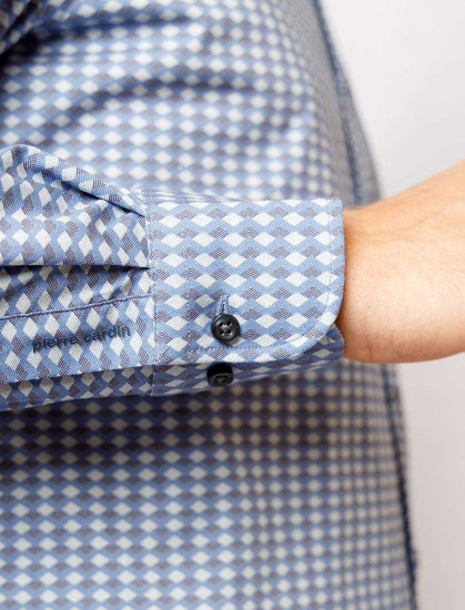 Мужская рубашка длинный рукав  PIERRE CARDIN C6 11405.0061/6312