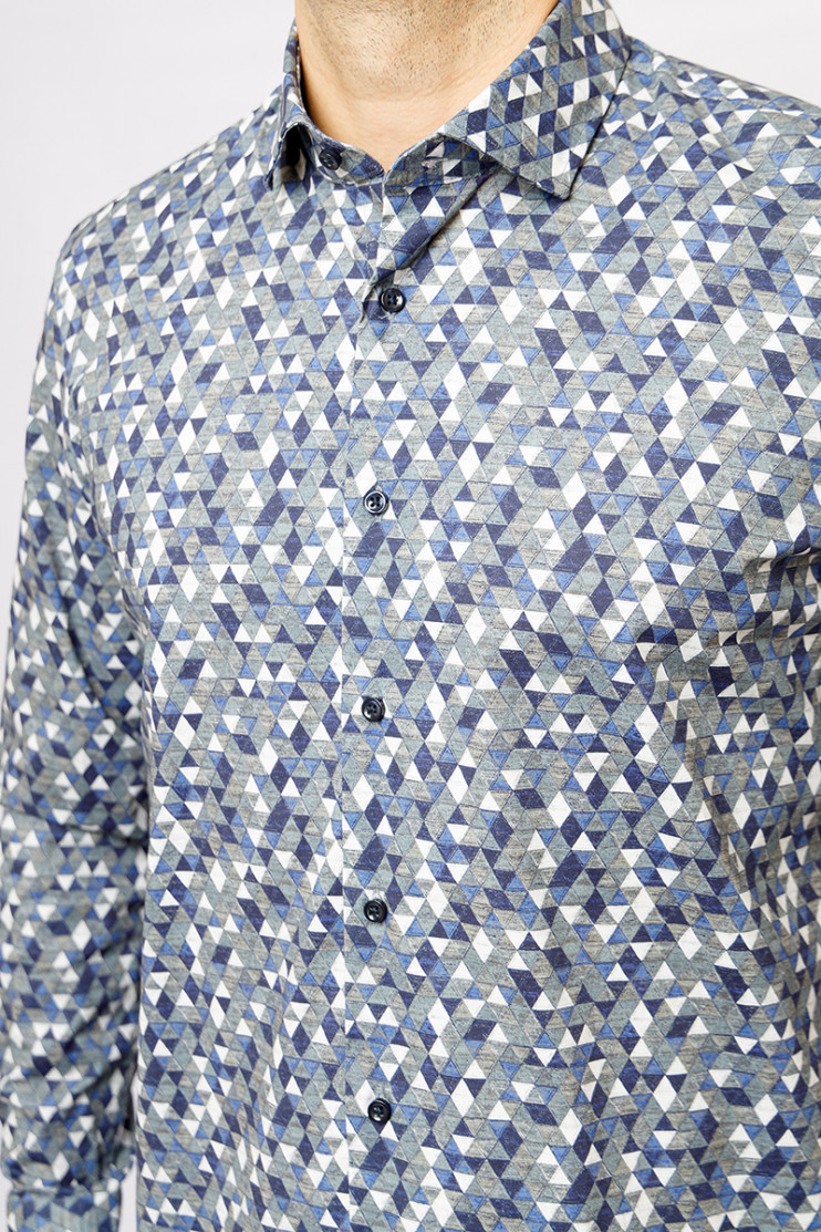 Мужская рубашка длинный рукав  PIERRE CARDIN C6 11401.0056/6213 4 796 руб.  4 796 руб. 