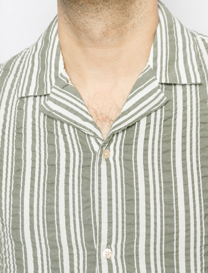 Мужская рубашка короткий рукав PIERRE CARDIN C6 45611.0464/5215