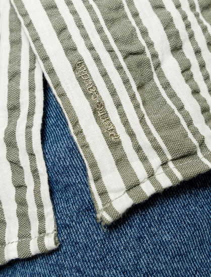 Мужская рубашка короткий рукав PIERRE CARDIN C6 45611.0464/5215