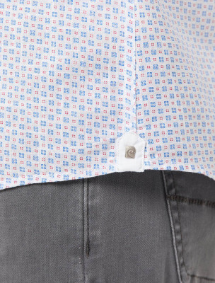 Мужская рубашка Pierre Cardin короткий рукав Airtouch  53915/000/27577/9000