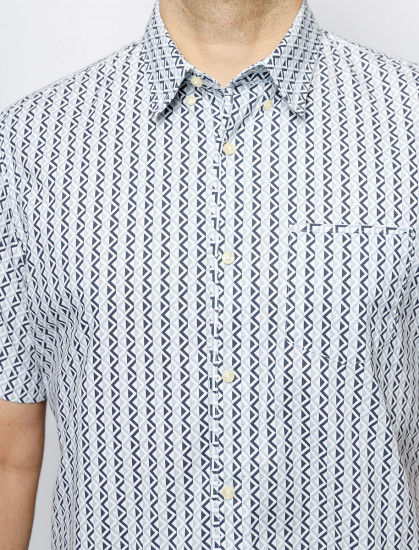 Мужская рубашка короткий рукав PIERRE CARDIN C6 45004.0133/6022