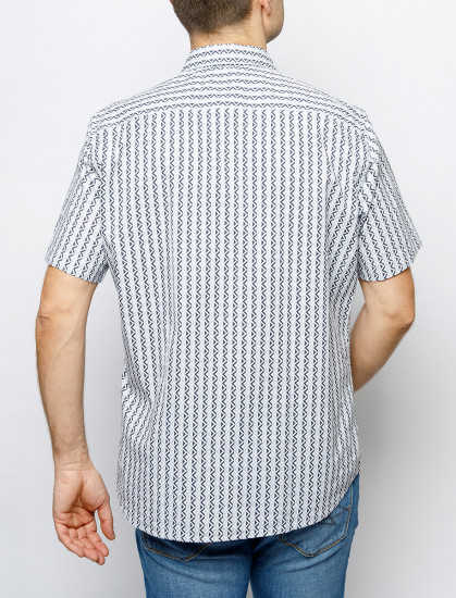 Мужская рубашка короткий рукав PIERRE CARDIN C6 45004.0133/6022