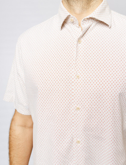 Мужская рубашка короткий рукав  PIERRE CARDIN C6 45012.0135/3205