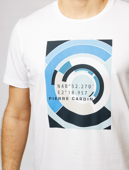 Мужская футболка короткий рукав PIERRE CARDIN C5 21050.2101/1019