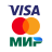 Онлайн картами Visa, Мир, MasterCard.